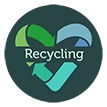 recycelte Materialien